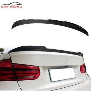 For M3 F80 M4 F82 2014-2018 Body Kit Accessory New Carbon Fiber Rear Spoiler with Tow Hook Tail <b>Wing</b> Back Trunk - Product Image 4
