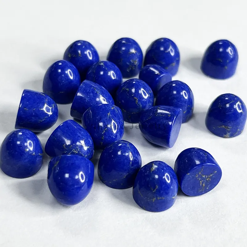 Yingtuo Sieraden Losse Edelstenen Synthetische Lapis Cabochon Edelstenen Voor Sieraden Maken