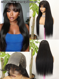 Gran oferta de pelucas Bob brasileñas Super doble dibujado encaje transparente frente platino Rubio Remy pelo <span class=keywords><strong>corto</strong></span> recto estilo mixto - Product Image 5