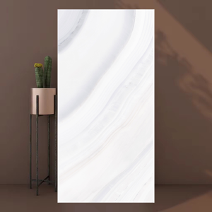 Carrelage <span class=keywords><strong>en</strong></span> porcelaine vitrifiée brillant effet marbre rose clair, 10 mm d'épaisseur, imitation pierre, antidérapant, antibactérien, résistant aux acides, garantie 5 ans - Product Image 4