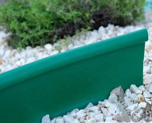 DIY Wall Driveway Divider Flexible Garden Border <b>Plastic</b> Landscape Edging for Outdoors Grass Barrier - Product Image 3