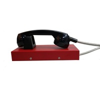 Téléphone mural anti-vandalisme pour ligne directe, téléphone d'urgence durable pour banques, guichets automatiques et prisons