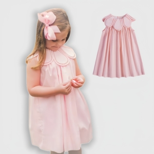 Custom Cotton Summer Sweet Ruffle Kids <strong>Dress</strong> Lotus Collar Infant Children Clothing <strong>Pink</strong> Clothes Birthday Party Baby <strong>Girl</strong> <strong>Dresses</strong> - Product Image 1