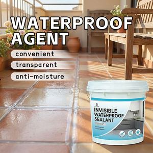 Peinture universelle transparente écologique en acrylique/polyuréthane, agent hydrofuge invisible, revêtement de bâtiment imperméable - Product Image 1