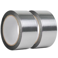 Ruban adhésif en aluminium de qualité supérieure, résistant à la chaleur et imperméable, prix d'usine