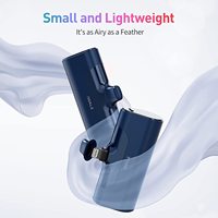 LinkPod 4 2025, Batería Externa Portátil Inalámbrica Ultracompacta de Lujo, Enchufe Universal, 4500mAh, Salida Tipo-C, Idea de Regalo