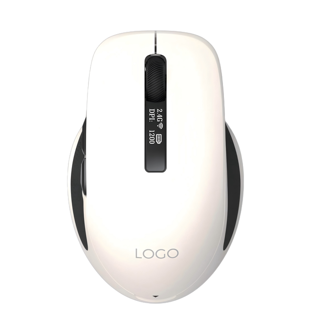 Tri-mode Wireless Optical Gaming Mouse RGB Backlit Sensor 7 Buttons Ergonomic Design USB Battery-Powered for Desktop Use