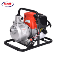 Pompe à eau à moteur essence 4 temps RUISIN RS139F 31cc avec structure à billes, moteur en cuivre, capacité 1020 L/min, 0,9 kW, aspiration 6m