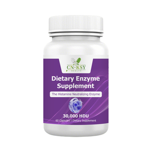 Integratore Enzimatico Neutralizzante dell'Histamina Best Seller, Capsule con Enzimi Dietetici, Catalasi e Vitamina C per la Salute Digestiva - Product Image 1