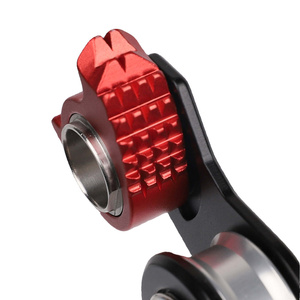 Dispositivo di protezione individuale per Carabiner con puleggia laterale mobile <span class=keywords><strong>in</strong></span> alluminio per alpinismo e salvataggio - Product Image 2