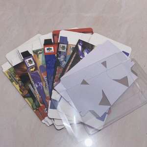 Version personnalisée NTSC/ USA Pal/ Eur Video <span class=keywords><strong>Gameboy</strong></span> Advance Box N64 GAME Color Box avec support intérieur et protection Pvc - Product Image 5