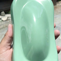 Revêtement en poudre blanc nacré alternatif au beige nacré RAL 1035 pour applications de peinture automobile, à base d'époxy avec pulvérisation électrostatique