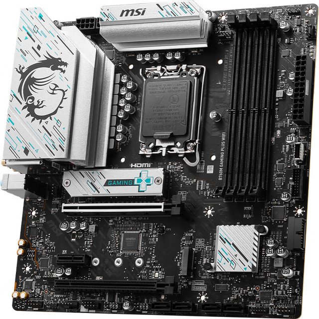 B760M GAMING PLUS WIFI DDR5 Computer Gaming Motherboard for M-si Support Cpu 14600KF 13600KF 12600KF