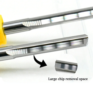 Fresa de Carburo de Tungsteno de Ranura Recta de 3.175, 4 y 6 mm, <span class=keywords><strong>2</strong></span> Filos, Broca de Fresado <span class=keywords><strong>CNC</strong></span> para Madera, Herramientas de Grabado de MDF - Product Image 2