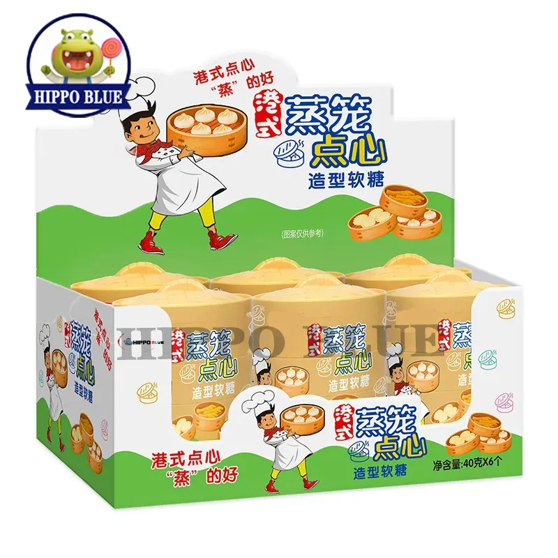 Hot selling halal gummy candy wholesaler machine Hong Kong style dim sum style fun and delicious