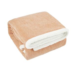 Manta de lana Sherpa de primera calidad, mantas Súper suaves de felpa para sofá, cama, sofá, lujosa, cálida y acogedora para todas las estaciones - Product Image 1