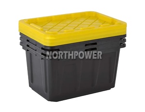 Heavy Duty 27 Gallon Storage BIN Tote Storage Box