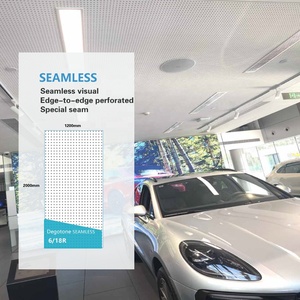 Plafond en plaques de plâtre perforées, design sans joint, panneaux acoustiques, <span class=keywords><strong>isolation</strong></span> <span class=keywords><strong>phonique</strong></span>, fourniture directe usine, régulièrement en stock. - Product Image 4