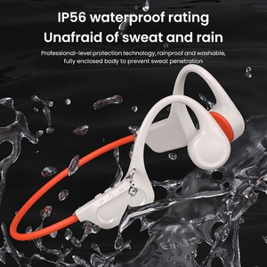 Écouteurs <span class=keywords><strong>sans</strong></span> <span class=keywords><strong>fil</strong></span> à conduction osseuse OEM personnalisés, oreillettes sportives à oreille ouverte TWS, étanches IP56 <span class=keywords><strong>avec</strong></span> mode double <span class=keywords><strong>MP3</strong></span> - Product Image 5