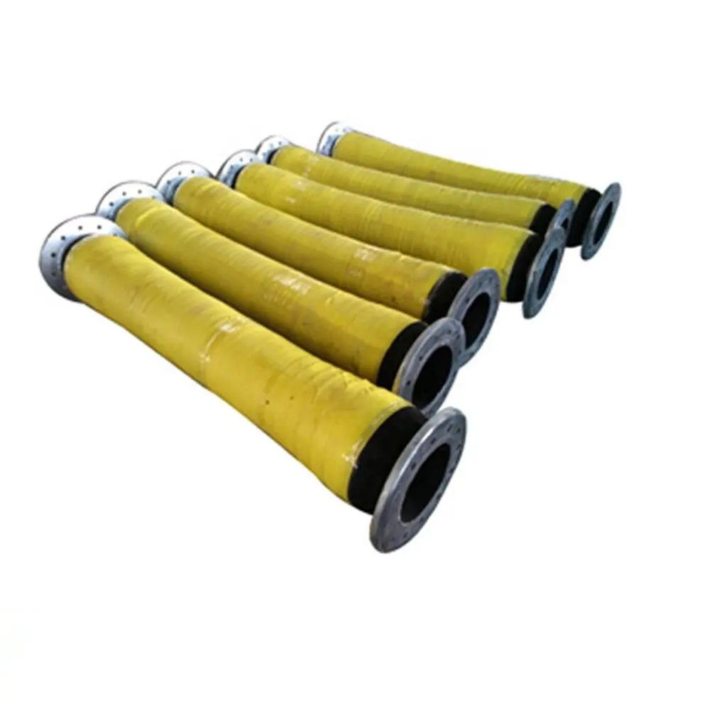 China Factory flexible suction hose 8 inch suction and discharge rubber hose pipe