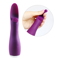 Wiederaufladbarer Heiz-Vibrator Sextoys Weibliche Masturbationshilfen Bürsten-Vibrator Spielzeug für Frauen Erwachsenen-Massagegerät mit Wärmefunktion