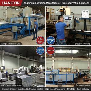 Liangyin Factory, fabricant de profilés en aluminium extrudé OEM, service de fabrication de rails pour éclairage sur rail, lampes d'éclairage en aluminium - Product Image 5