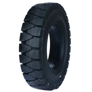 Overloaded continuous operation 9.00-20 90020 solid tires used for steel mill transportation trucks
