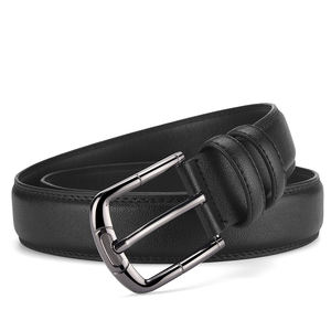 2026 pabrik diproduksi sabuk gesper Pin logam campuran grosir sabuk kulit PU kustom pria - Product Image 5