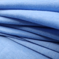 Laine de mer recyclée SWL-TK0164-58/42 PET/Poly Q-Dry Sport T-Shirt Fabric Double Peach with Melange Effect