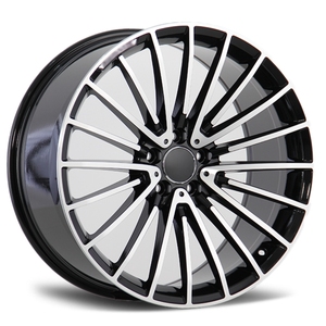 Nuevas llantas de aleación escalonadas de 18-22 pulgadas para Mercedes-Benz Clase C, <span class=keywords><strong>CL</strong></span>, CLA, CLK, CLS, E, GL, Clase S (W221/W222) - Diseño multirradio - Product Image 1