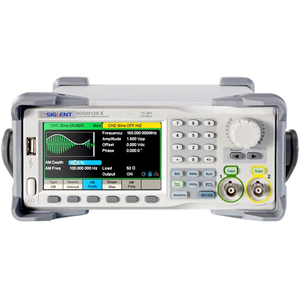 Générateur de formes d'onde arbitraires à double canal SDG6012X-E, 160 MHz, échantillonnage 2,4 GSa/s, avec fonction sinusoïdale - Product Image 1