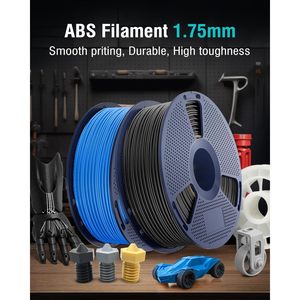 Enovatrix ABS 1.75mm 1kg Filament Gray Durable Heat Resistant FDM <b>3D</b> <b>Printer</b> Plastic Spool Vacuum Packed - Product Image 5