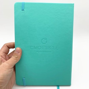 <span class=keywords><strong>Cuaderno</strong></span> Tipo Moleskine de Alta Calidad A5 en Cuero PU <span class=keywords><strong>Verde</strong></span> Claro con Banda Elástica y <span class=keywords><strong>Tapa</strong></span> <span class=keywords><strong>Dura</strong></span> - Product Image 3