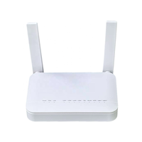 FTTH F6610M Modem Dual Band 2.4G, WiFi ONU AX3000 7DB WiFi6 hont Modem 4Ge + 1pot + 2USB dengan Firmware Bahasa Inggris