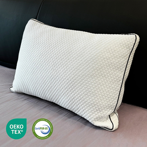 Marchandises excédentaires <span class=keywords><strong>haut</strong></span> <span class=keywords><strong>de</strong></span> <span class=keywords><strong>gamme</strong></span> pas cher Queen et King Size mousse à mémoire déchiquetée remplissage <span class=keywords><strong>oreiller</strong></span> en bambou <span class=keywords><strong>de</strong></span> refroidissement pour <span class=keywords><strong>hôtel</strong></span> - Product Image 2