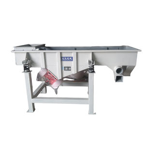 Tamis vibrant linéaire personnalisable avec 2 moteurs, acier au carbone, haute capacité 50-5000 kg/h pour produits chimiques et matériaux granulaires - Product Image 4