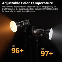 Éclairage vidéo de studio LED Godox SL60IID, kit d'équipement de photographie Godox Lighting