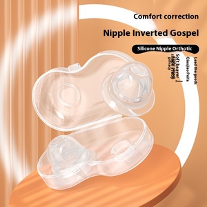 <span class=keywords><strong>Correcteur</strong></span> de mamelons en silicone pour filles, <span class=keywords><strong>correcteur</strong></span> court pour mamelons plats ou inversés, rétracteur de lactation, produit d'alimentation pour bébé - Product Image 5