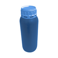 Bouteille vide de détergent 500 ml en plastique HDPE avec poignée latérale, vente en gros, logo personnalisé pour liquide de nettoyage et bouchon à vis