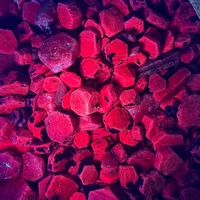 Corindon brut naturel de haute qualité en vrac, pierre brute, cristal de guérison rouge rubis pour la décoration intérieure Feng Shui