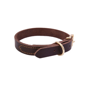 Ayarlanabilir Yumuşak Üç Katlı Dikişli Sığır Derisi Köpek Tasmaları, Tokalı - Dayanıklı Toptan Satış, Evcil Hayvan Mağazaları ve Markalar İçin - Product Image 5