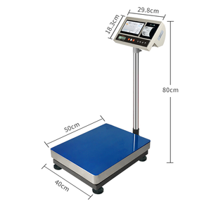 Báscula Electrónica Personalizable Veidt de 40*50cm con Pantalla LED Imprimible, Capacidad de 600kg, Compatible con OEM y ODM, Modelo JK-32P - Product Image 5