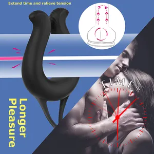 S-hande nouveau masseur de prostate homme électrique coq vibrant anneau de pénis plug anal masseur anal pour l'orgasme des femmes matures