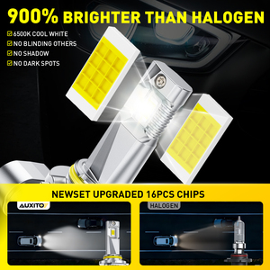 หลอดไฟหน้ารถยนต์ AUXITO A1 9005 6500K สีขาว 2500lm20W 1:1 LED - Product Image 3
