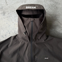 Sweats à capuche en nylon imperméable et coupe-vent sur mesure pour hommes, veste de haute qualité à enfiler, coupe-vent en nylon pour l'extérieur