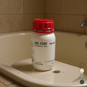 Kit de Reparación de Plato de Ducha, Resina DMC Beige de 100 ml para Platos de Ducha - Product Image 3