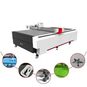 Vibrating Knife Eva Foam Sheet Cutting Plotter Flatbed Cutter Machine