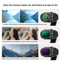 Kit de filtres à effets spéciaux pour Pocket 3, magnétique, UV, CPL, polarisant, ND, densité neutre, diffusion noire, objectifs grand angle