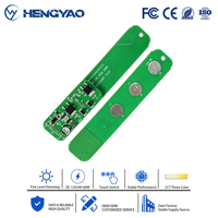 Module de gradation PWM HY24198 |   Interrupteur à capteur tactile à 3 boutons DC12V24V5A60W |   Pour lampe de bureau PCBA ODM OEM Factory