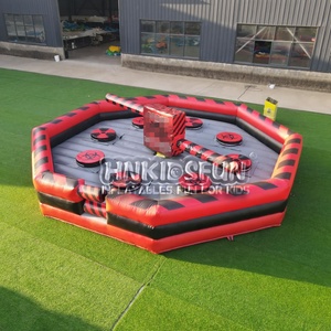 Juego Inflable Mecánico para Adultos y Niños, <span class=keywords><strong>Precio</strong></span> Económico, Meltdown Challenge, Juego de Obstáculos, Material de PVC, Fácil de Instalar - Product Image 5